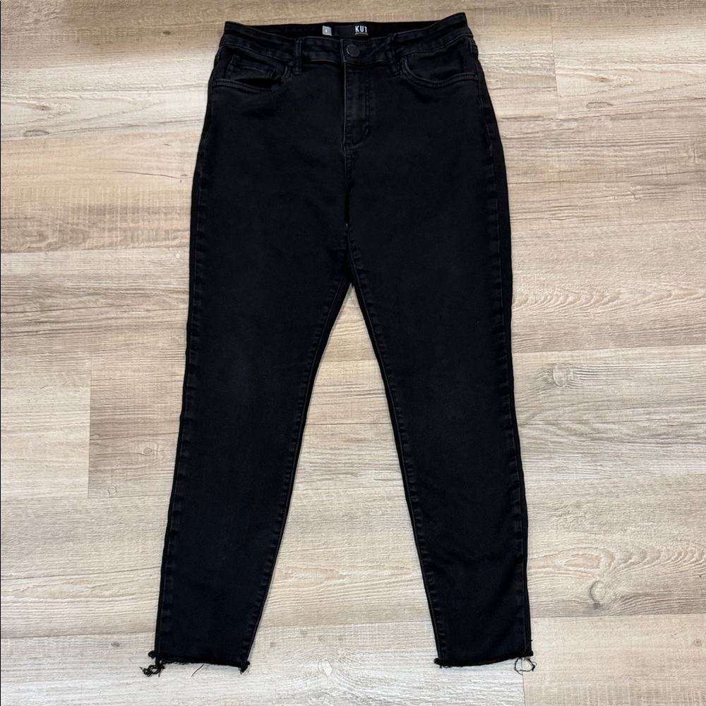 Kut From the Kloth Women's Black Skinny Jeans, Women’s Size 6